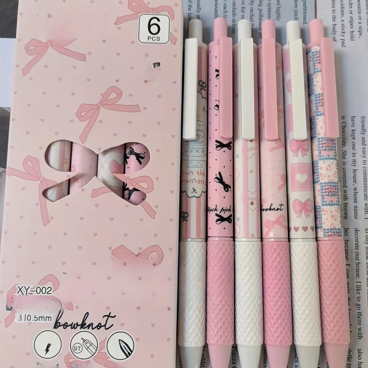 Push Pen (6-pcs Set)